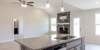 Modern Living Redefined with Stone Fireplace, Gray Cabinetry, Spa Inspired Primary Suite and Covered Outdoor Retreat Gallery 9