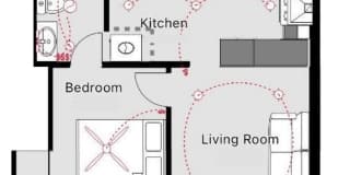 Newly remodeled and fully "furnished" 1 bed 1 bath in Mission Beach. 9 months rental or month to month. Gallery 13