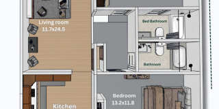 Cedarwood Apartments- 2 Bedroom 2 Bathroom Gallery 10