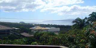 Very private, mostly furnished, rustic Maui Meadows home with large pool, walk around deck with panoramic ocean views. Available for 6 months only. Gallery 23