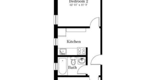 2 bedroom minutes from BU Gallery 1
