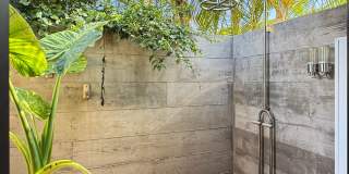 Luxury furnished pod style 3 bedroom 3.5 bathroom w/pool, outdoor showers, & spa coming soon! Luxury furnished pod style 3 bedroom 3.5 bathroom w/pool, outdoor showers, & spa coming soon! Gallery 30