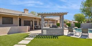 Furnished Basement home ready for move in NOW!!!  Corner lot, No HOA, lots of parking!!!  RV gates!!!  Luxurious backyard with pool and is your own Oasis in the City just out of the City!!!  Close to Lake Pleasant!!! Gallery 47