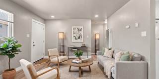 Newly Remodeled 2 Bed, 1 Bath in Hayward | Modern Finishes & Turf Backyard Gallery 1