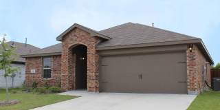 Beautiful new 4-bedroom, 2-bath home with an open floor plan, granite kitchen, two-car garage, and fenced backyard. Gallery 1