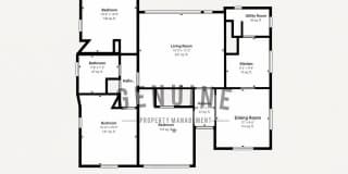 $500 off 1st Month! Remodeled 3 Bedroom Home with Garage and Large Backyard Gallery 32