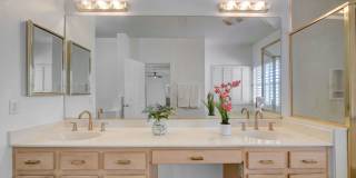 Discover comfort and style in this charming 1809 square foot Las Vegas 55+ residence. Gallery 45