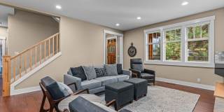 Grand Northwest Crossing Home. Fully furnished monthly rental. Walk to Compass Park. All Utilities, WIFI, and Landscaping Included in Rent. Gallery 8