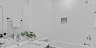 **OFFERING REFUNDABLE APPLICATION FEES & $200 MOVE IN PROMOTION** New Construction 3BD, 3.5BA End-Unit Raleigh Townhome with a Large Upstairs Bonus Room & Full Bathroom Inside the Beltline Near Lake J Gallery 33