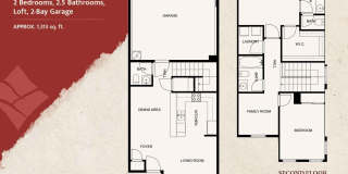 The Sierra - Beautiful 2 Bedroom Luxury Townhome with Loft, 2.5 Bath and 2 Car Garage Gallery 12