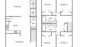 4 bedroom / 2 1/2 Bath. Undergrad Welcome. Off Street Parking, Bus Route Gallery 16