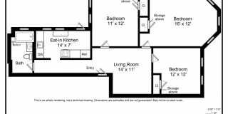 Nice, large 3 bed in the heart of Fenway! Gallery 6