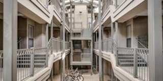 UT PRE LEASE: West Campus 2bd / 2ba Cathedral ceilings, Huge windows, Good Roommate floor-plan Gallery 5