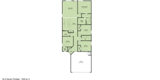 Brand New Stunning and Spacious 4 Bedroom 2 Bath Home in Mustang Schools Gallery 4