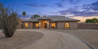 Furnished Basement home ready for move in NOW!!!  Corner lot, No HOA, lots of parking!!!  RV gates!!!  Luxurious backyard with pool and is your own Oasis in the City just out of the City!!!  Close to Lake Pleasant!!! Gallery 50