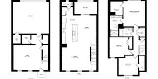 Welcome to this beautifully designed 3 level townhome in Westphalia Town Center Community! Gallery 37