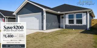 Special Offer: Save $200 off on rent per month! - NEW CONSTRUCTION 3-BEDROOM HOME Gallery 1
