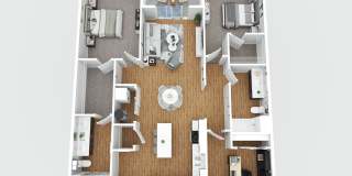 2 Bed/ 2 Ba + Den + Balcony Gallery 1