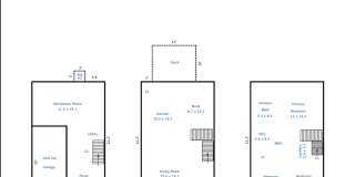 Available Now – 3-Bedroom End-Unit Townhome with 1-Car Garage in Townes at Courtney Creek, Durham Gallery 71
