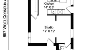 851 West Cornelia Ave. Apt. Gallery 41