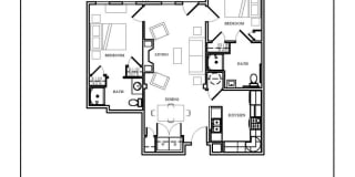 Riparia Two Bedroom Two Bathroom Units! Gallery 72