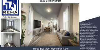 Modern 3-Bed, 1.5-Bath Two-Story Home in West Philadelphia Modern 3-Bed, 1.5-Bath Two-Story Home in West Philadelphia Gallery 1