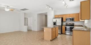 Great 3 bedroom split floor plan in Rogers Ranch, 2 car garage, Tile except in Bedrooms!!!  All appliances with pantry, Island and good storage!!!  Available NOW!!! Gallery 1
