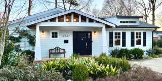 Crafstman-style 4 Bedroom renovated home for lease in Selwyn Park/Madison Park area of Charlotte North Carolina Gallery 1