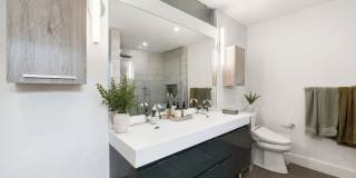 Rare 2-Car Gated Parking, Garage, Private Deck & Roof Deck with Skyline Views Gallery 39