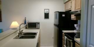 Furnished 1 bedroom condo with beautiful water views. Gallery 7