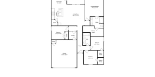*LEASING SPECIAL*Luxury NEW 4 Bedroom 2 Bathroom Home in Piedmont Schools w/Office- Neighborhood Park and Basketball Court Gallery 4