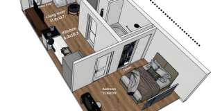 A comfortable 1 Bedroom with 1 Bathroom apartment in Anderson Avenue Gallery 9