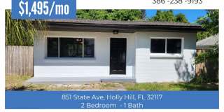 Charming 2 bedroom 1 bathroom Holly Hill home Gallery 1