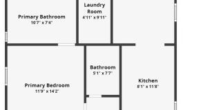 Beautifully remodeled, 1,332-square foot 3 bedroom/ 2½ bath/ home Gallery 3