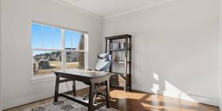 Stunner! This beautiful home features a spacious open floor plan with primary suite and private office on 1st level. Gallery 6