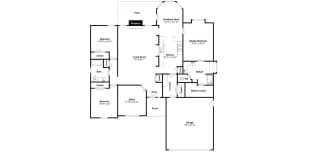 Beautiful 3 Bedroom 2 Bathroom Home in Edmond Schools with a Study Beautiful 3 Bedroom 2 Bathroom Home in Edmond Schools with a Study Gallery 3