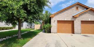Etched Stained Concrete Floors / No Carpet / Fridge Included / Large Back Patio / Fenced in Yard / CISD Gallery 1