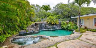 Pet Friendly Kailua Home with Pool, Waterfall, & A/C Gallery 1