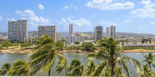 Waikiki 1BR/1BA with Ala Wai Canal & Mountain Views — Wraparound Lanai, Utilities Included Gallery 22