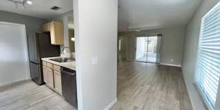 Welcome Home! Updated flooring & fresh interior paint! Move in OCTOBER! Beautiful 3X2 with attached 2 car garage! Lawn care included! Near E50!! Gallery 6