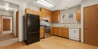 MOVE IN READY NOW! Desirable down town location. 2 bed, 1 bath. Includes water, sewer and garbage. Gallery 10