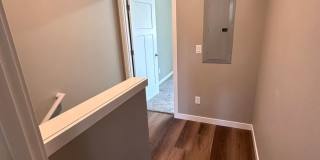 4 Bedroom / 4 bath New Townhome. Every bedroom is its own Master Suite with your own full bathroom, walk in closet and A/C unit. Full-size washer and dryer in your unit. Gallery 23