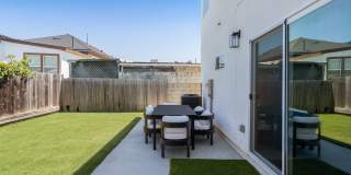 Spacious turfed yard! Gallery 1