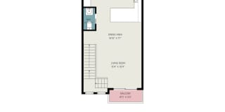 2 Bed, 1 Bath Townhouse with Roof Top Deck Gallery 23