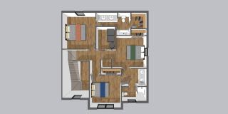 The Retreat at Been Road Villas 3 Bed, 2 Bath Gallery 1