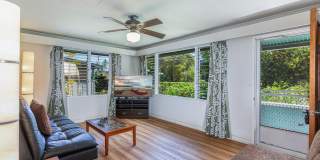 Downtown Hanalei, walk to town and beach, fully furnished 3 bedroom 2bath home available 9/1/26 Gallery 1