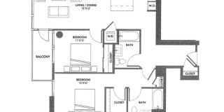 River-View 2BD Luxury Condo with Balcony and Parking! Gallery 30