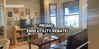 Watch Youtube Video Tour!  $500 Utility Promo Avail!  Gorgeous Modern Apt in Prime Location. JUST RENOVATED! Gallery 1
