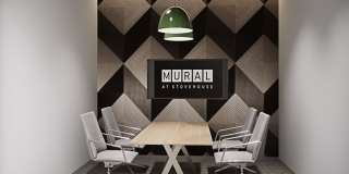 Mural at Stovehouse Gallery 13