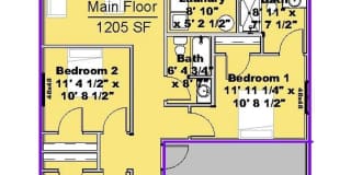 3 bedroom single story townhome for rent. Gallery 1